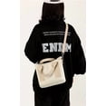 thumbnail image 5 of CoCopeaunts Tote Bag Women Canvas Satchel Bag Mini Tote Bag Shoulder Bag Crossbody Bag Storage Bag Tote Handbag Casual Hobo Bag 2022, 5 of 7