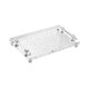 thumbnail image 4 of Bandeja rectangular para servir, bandeja acrílica para servir, ideal para oficina, hogar y comedor. Ondas, 4 of 9