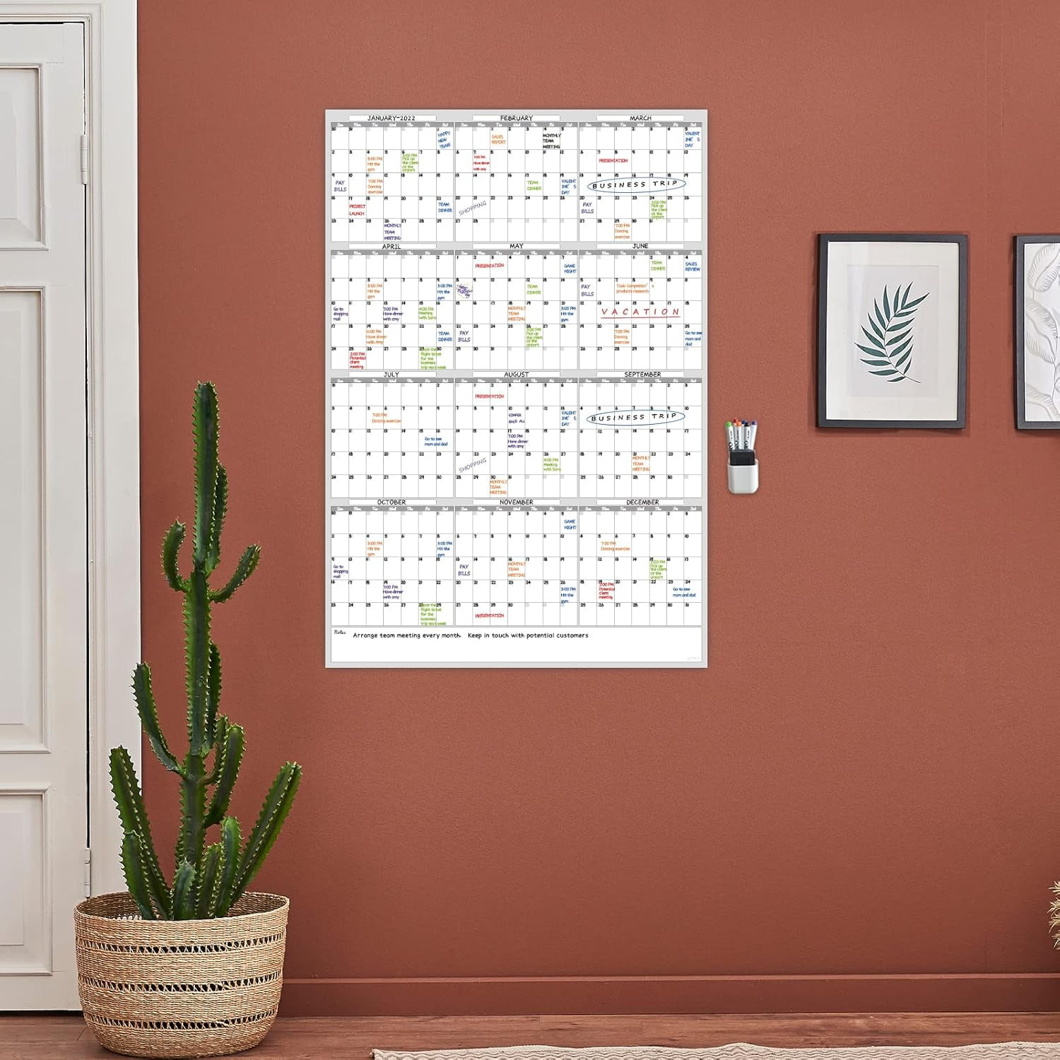 Pizarra De Borrado En Seco De Acrílico Transparente, 12 X 12 Pulgadas