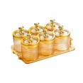 thumbnail image 4 of Tongina Divided Dried Fruit Plates Snack Plates Decorative Elegant Storage Container Nuts Tray Spice Storage Holders for Kitchen Home With Tray, 4 of 8