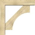 thumbnail image 3 of Ekena Millwork 8"W x 42"D x 42"H Westlake Block Rough Sawn Bracket w/ Offset Brace, Douglas Fir, 3 of 25