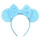 thumbnail image 4 of Decoración de jardín de terciopelo para bebé, orejas de Mickey, vestido de cumpleaños, Aro para el cabello, lazo brillante, accesorios para el cabello de Mickey, 4 of 5