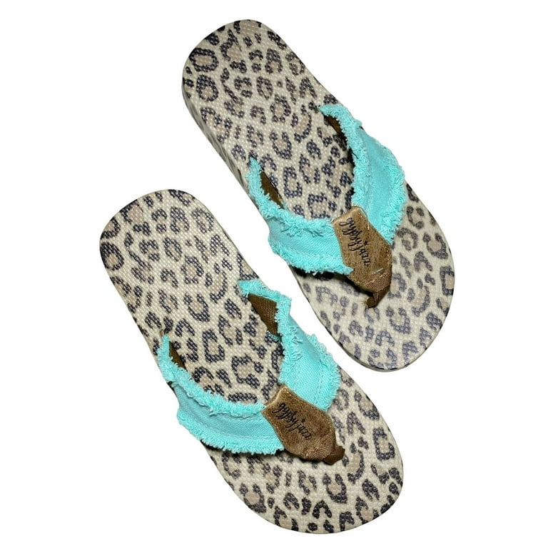 Gypsy Jazz Womens Tallulah Frayed Top Fashion Flip Flop Sandal (11