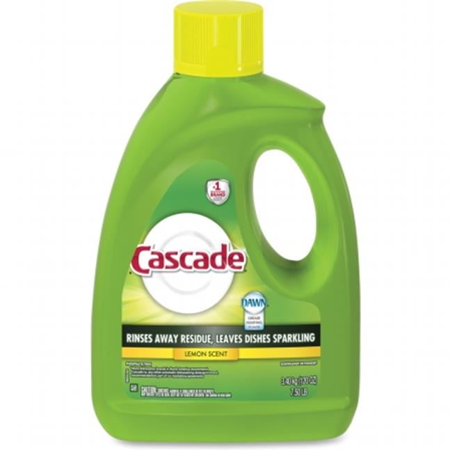 Procter & Gamble PGC28193 120 oz Cascade Gel Dishwasher Detergent Lemon