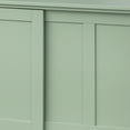 thumbnail image 6 of TMS Pacific Wood Sliding Door Storage Cabinet, Adjustable Shelves, Mint, 45lb, 6 of 6