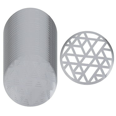 Bulk 96 Count Silver Laser-Cut Chargers