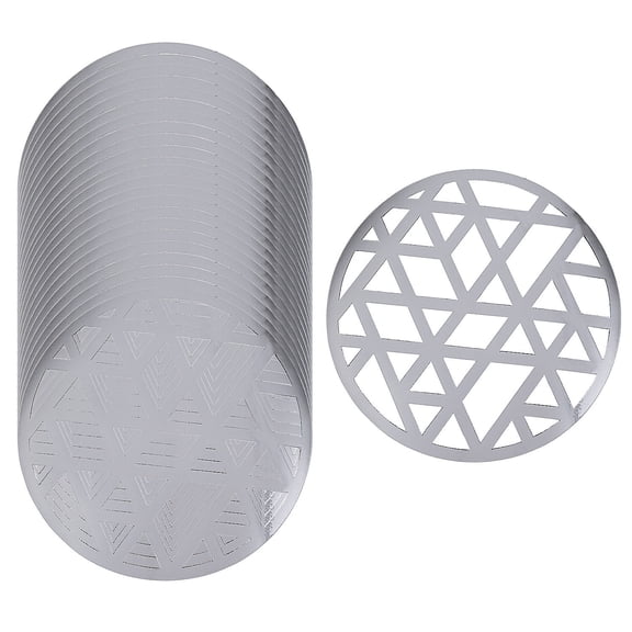 Bulk 96 Count Silver Laser-Cut Chargers