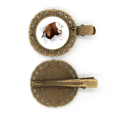 thumbnail image 1 of Papier Animal Brisant des Expressions de Choc Coiffure Broche Cheveux Clip Barrette, 1 of 3