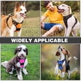 thumbnail image 7 of Dog Harness for Small Dogs, No Pull Pet Harness with 2 Leash Clips, Adjustable Soft Padded Dog Vest Handle, Reflective No Choke Pet Vest Harness, Blue, S, 7 of 7