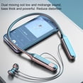 thumbnail image 4 of Auricular Monstrate ABS para colgar en el cuello Bluetooth 5.2 pantalla LED resistente al agua Rosa, 4 of 6