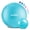 Cerulean Blue, variant on kisnbld Exercise Ball, Extra Thick Yoga Ball with Pilates Bal & Foot Pump, 3 Sizes Anti-Burst Home, Gym & Office Workout Equipment for Yoga or Sitting
