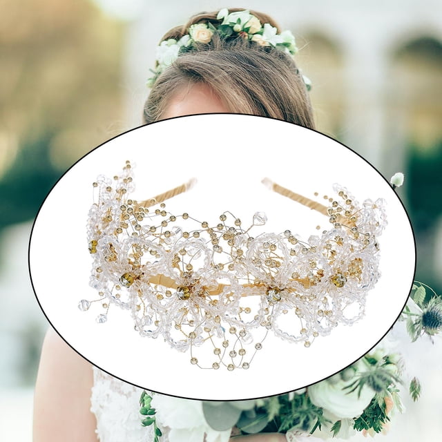 Diadema nupcial de moda Yinane accesorios para el cabello boda decorativo