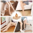 thumbnail image 2 of kurtrusly Skin Color Fleece Pantyhose Scratch-proof Tear-resistant And Long Service Life Pair With Pullover, 2 of 6