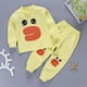 Ensemble de Pyjamas pour Enfants GAZI Doux Motif de Bande Dessinée en Coton Pyjamas pour Enfants Grands Yeux – image 1 sur 3