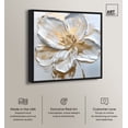 thumbnail image 2 of Magnolia Canvas Elegant Floral Wall Art by Art Remedy, Black Frame, 10" x 15", 2 of 7