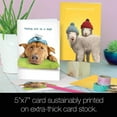 thumbnail image 4 of Tree-Free Greetings Get Well Greeting Card 8 Pack, 5x7, Funny Feel Better (GA31530), 4 of 7