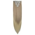 thumbnail image 1 of Fiudx Extensión de Cabello, Peluca de Halo de Lujo, Banda para El Cabello con Clip Sin Costuras, Potenciador de Cabello de Fibra Larga, Longitud de Volumen, para Mujeres con Estilo, Diseño Adaptable, 1 of 1