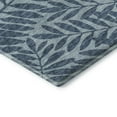thumbnail image 4 of Addison Rugs Mayfield Washable Transitional Tropical, Leaves, Botanical Blue Rectangle Rug, 3' x 5', 4 of 6