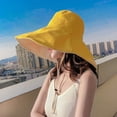 thumbnail image 2 of CoCopeanut Modern Double Sided Bucket Hat Hiking Climbing Hunting Fishing Outdoor Protection Caps Women's Summer Sun Hat Women Panama Gift, 2 of 6