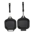 thumbnail image 1 of Double Sided Egg Pan,Frying Pan Even Heating Nonstick Frying Pan Steak Frying Pan Elevate Your Experience, 1 of 8
