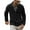 Black, variant on Sherrylily Mens Cable Knit Sweater Cardigan Loose Long Sleeve Casual Coat