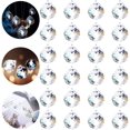 thumbnail image 1 of Decoración de cristal de arco iris, 24 bolas de cristal de arco iris, bolas de cristal de arco iris, bolas de cristal, joyas de bolas de cristal para decoración de prismas, decoración de candelabros, 1 of 7
