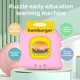 thumbnail image 2 of Máquina inteligente de lectura de tarjetas de vocabulario en inglés para bebés de 0 a 4 años, tarjeta de estudio para bebés, máquina de aprendizaje de máquina de educación temprana Sincero Hogar, 2 of 6