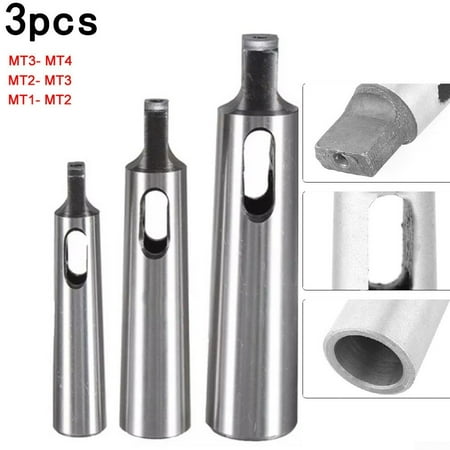 

JSSH 3pcs Morse Taper Adapter MT1 MT2 MT3 MT4 For Morse Taper Shank Taper Shank Drill