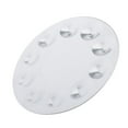 thumbnail image 4 of Bandeja de de 10 Ranuras, de Metal para Pinturas Al , Y Pinturas Acrílicas, para Colores, para Baoblaze Bandeja de paleta de pintura, 4 of 8