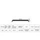 thumbnail image 5 of Barra de luz LED para acuarios, iluminación LED de 10 W, 3 modos de brillo ajustables, lámpara LED RGBW para acuarios de 30-45 cm con temporizador, 5 of 5