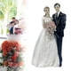 thumbnail image 4 of Estatua de estatuilla de pareja Colcomx Figura de resina de pareja de amor, 4 of 6