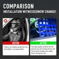 thumbnail image 2 of serony Nylon Racing Car Window Net Universal Mounting Ribbon Accessory Style Safety Equipment Automobile Modification Accessory Black, 2 of 9