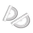 thumbnail image 6 of Plastic Math Drawing Rulers Tool Set with Square Straight Ruler Math Protractor, 6 of 11