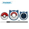 thumbnail image 4 of Pikachu Silicone Protective Case for Nintendo Switch Pokémon GO Plus Poké Ball - Cute Cartoon Anti-Scratch Shockproof Cover, Soft Grip Accessory, 4 of 6