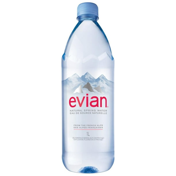 evian® Eau de source naturelle, 1 L Evian 1L