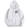 thumbnail image 5 of Faith Over Fear Hoodie for Men Christian Hoodies Graphic Hoodie with Pockets Hooded Sweatshirt Pullover Tops, 5 of 7