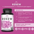 thumbnail image 4 of VALI Renew PMS Relief & Menstrual Cycle Support Supplement, 60 Veggie Capsules, 4 of 10