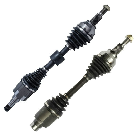 Detroit Axle - Front Left & Right CV Axle Shafts Replacement for 2008 2009 Sebring Dodge Avenger 2.7L - 2pc Set