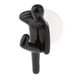 thumbnail image 4 of Toallero con ventosa para baño y cocina con ganchos Negro, 4 of 6