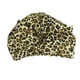 thumbnail image 3 of Gorros de baño para ducha, estampado de flores, impermeable, reutilizable, cubierta con dobladillo elástico, gorro de baño, gorro rizado, Juegos de accesorios de baño Estampado de leopardo amarillo Toystoory HA062078-07B, 3 of 6