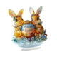 thumbnail image 2 of Estatua de conejo de Pascua con forma de huevo de colores Strade Fareast Limited Estilo B, 2 of 8