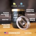 thumbnail image 4 of Bevvee Insulated Wine Tumbler 12 oz Need Wine Right Meow Cat Lover Gifts Tumblers, 4 of 4