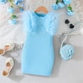 thumbnail image 2 of LUOGENLI Girls Dresses 10-12 Summer 2024 Summer Sleeveless Round Neck Baby Baby Princess Style Fashion All Casual Straight Skirt Girls Dresses Size 8 Formal Dresses for Girls 5-6 Years Old 4-5 Years, 2 of 7