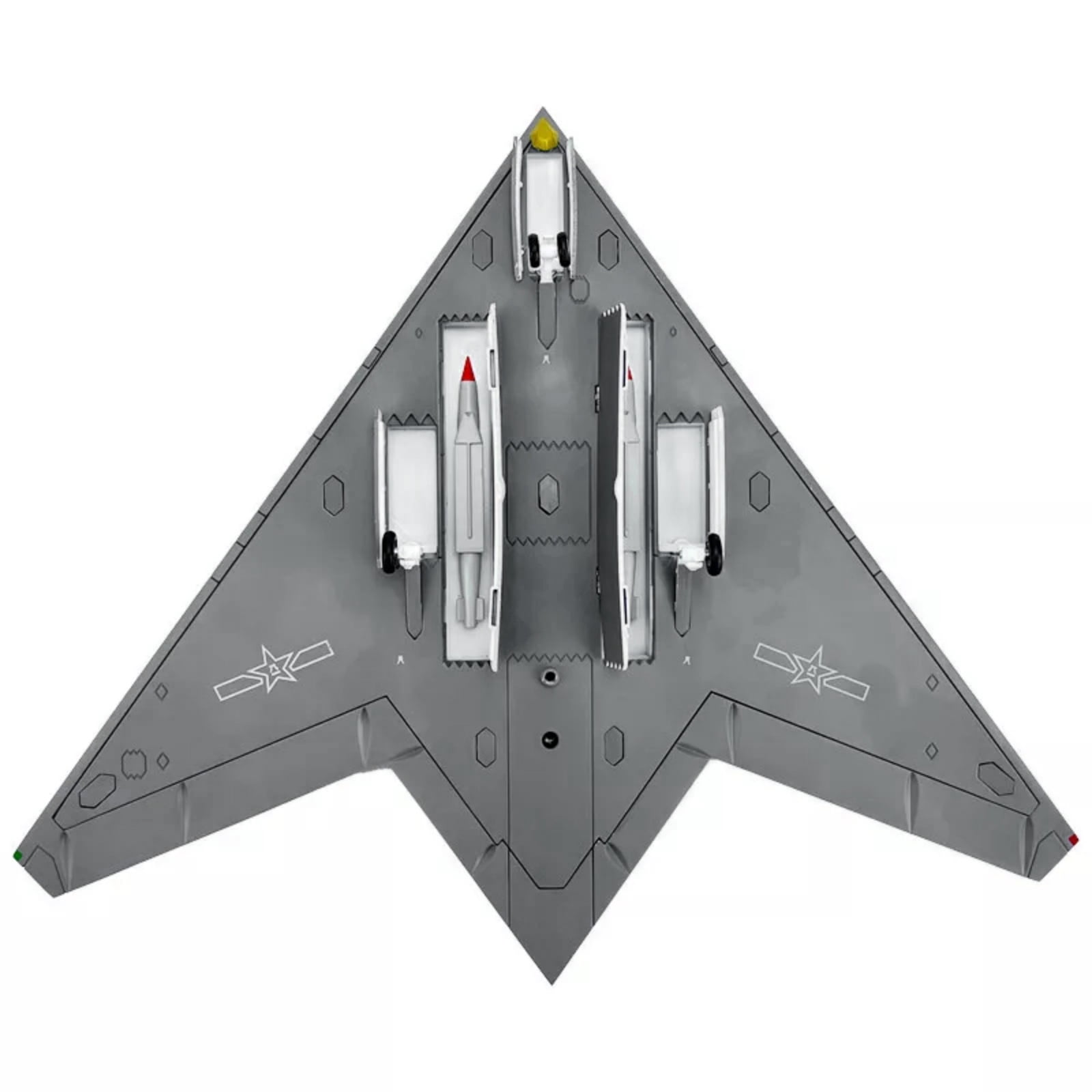 27cm Diecast Alloy 1/45 Scale Chinese G-11 Stealth UAV Aircraft Finished Model Toy Gift TAPDRA Spare Part