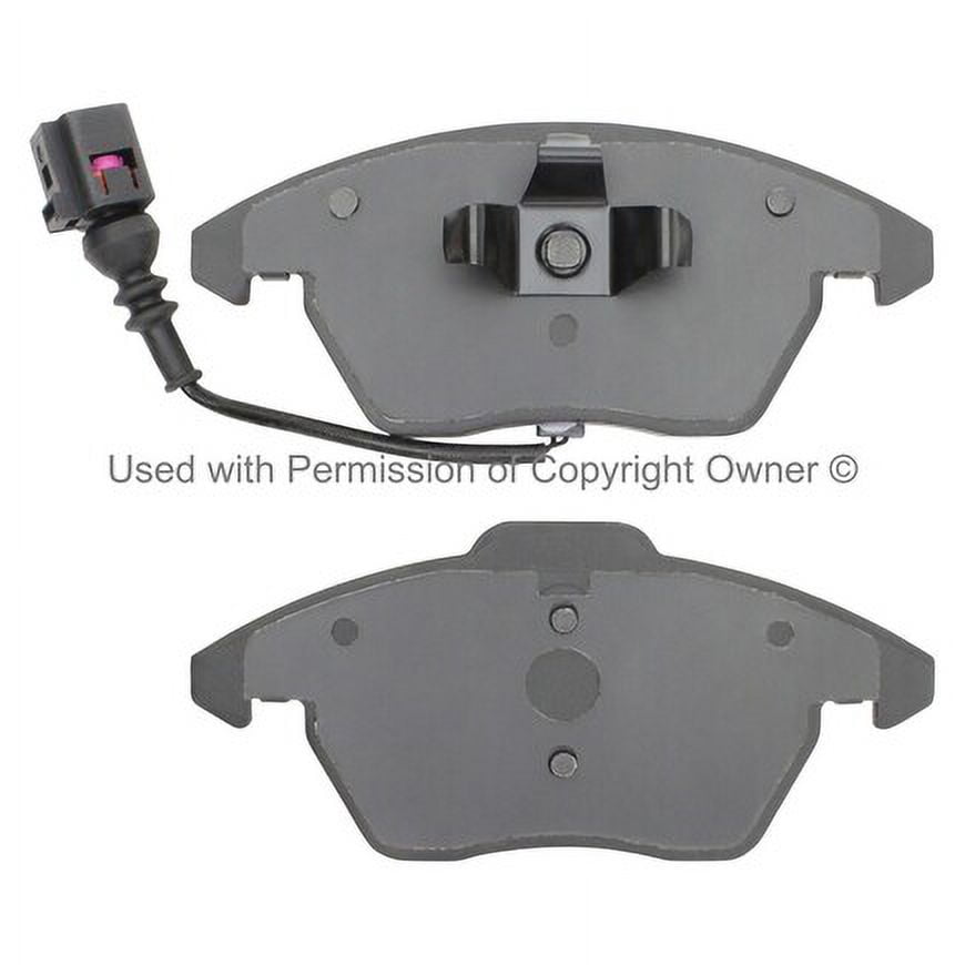 Mpa Electrical 1003-1107M Quality Built Black Series Semi Metallic Brake