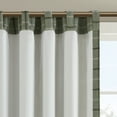 thumbnail image 2 of Madison Park Modern Curtain for Indoor Living Room, 50 x 95", Green, 2 of 7