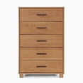 thumbnail image 7 of Grain Wood Furniture Loft 5-Drawer Chest, Solid Wood with Acacia Finish, 7 of 7