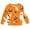 Orange-2, variant on Boys Girls Halloween Sweatshirt All-cut Print Pullover Fall Long Sleeve Crewneck Loose Fit for Casual Wear Orange,9-10 Years