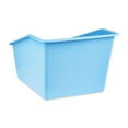thumbnail image 2 of Pen+Gear Large Book Bin with 2 Removable Dividers, 10.24" x 13.8" x 7.8", Sky Blue, 2 of 6