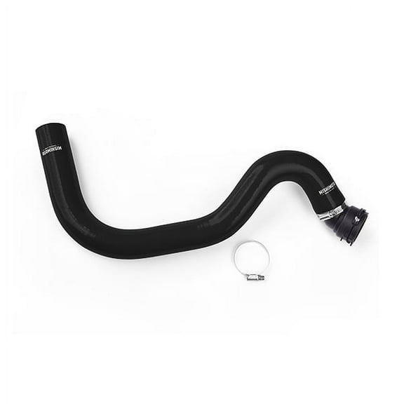 Mishimoto MMHOSE-MUS8-15UBK Upper Radiator Hose Compatible With Ford Mustang GT 2015-2017 Black